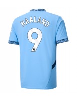 Manchester City Erling Haaland #9 Domácí Dres 2024-25 Krátký Rukáv